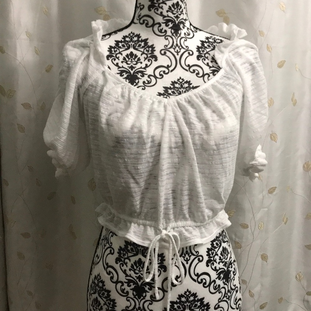 Free people white top